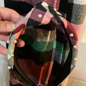 Ribbons plaid Vera Bradley headband